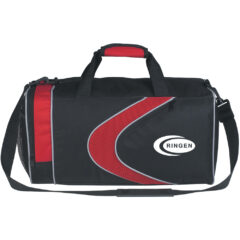 Sports Duffel Bag - 3127_REDBLK_Silkscreen