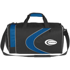 Sports Duffel Bag - 3127_ROYBLK_Silkscreen