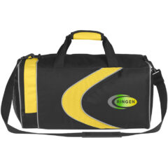 Sports Duffel Bag - 3127_YELBLK_Colorbrite