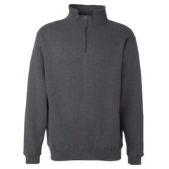 J. America Heavyweight Fleece 1/4 Zip Sweatshirt - 31301_f_fl