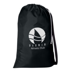 Drawstring Utility Bag - 3170_BLK_Silkscreen