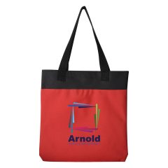 Shoppe Tote Bag - 3172_RED_Colorbrite