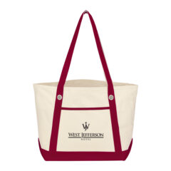 Large Cotton Canvas Sailing Tote - 3220_RNATMAR_Silkscreen