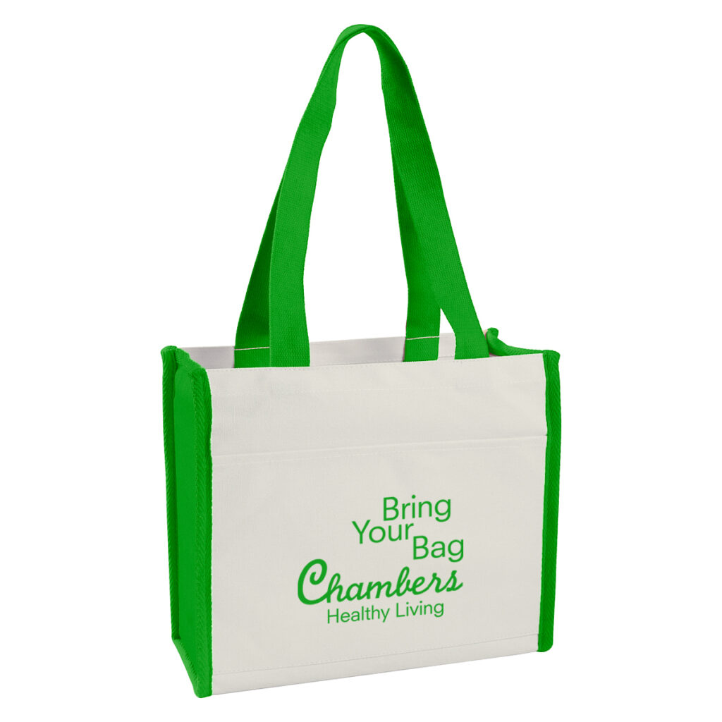Heavy Cotton Canvas Tote Bag - 3234_NATLIM_Silkscreen