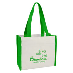 Heavy Cotton Canvas Tote Bag - 3234_NATLIM_Silkscreen