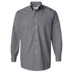 Van Heusen Long Sleeve Silky Poplin Shirt - 32606_f_fl