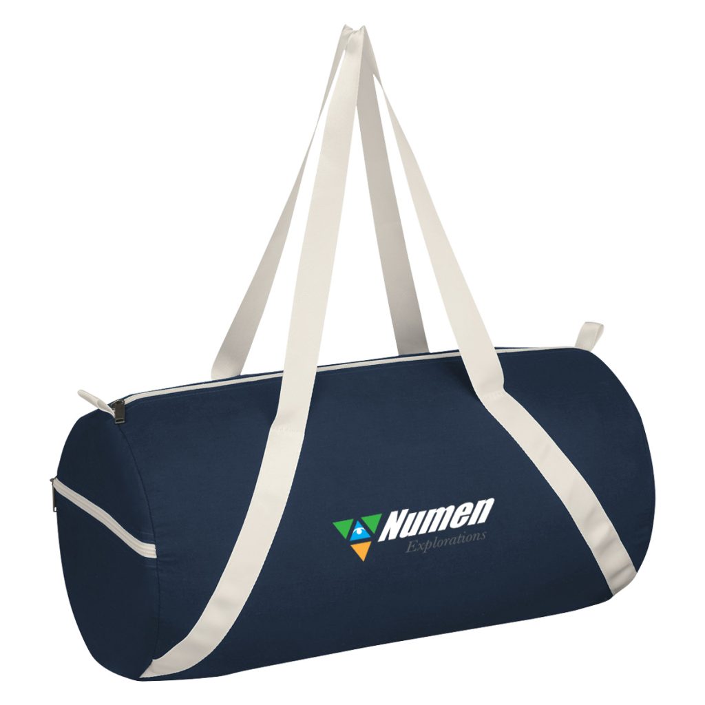 Lightweight Cotton Duffel Bag - 3269_NAV_Colorbrite