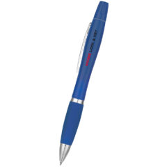 Twin-Write Pen with Highlighter - 326_TRNBLU_Silkscreen