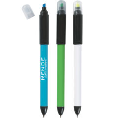 Twin-Write Pen with Highlighter - 328_group