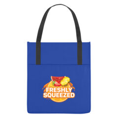 Non-Woven Shopper’s Pocket Tote Bag - 3320_ROY_Colorbrite