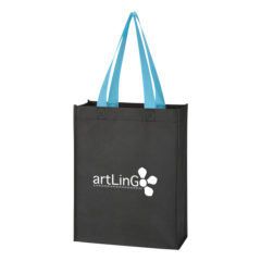 Non-Woven Mini Tote Bag - 3325_BLKCBL_Silkscreen