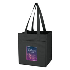 Non-Woven Wine Tote Bag – 6 Bottles - 3326_BLK_Colorbrite
