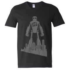 Gildan SoftStyle® Printed V-Neck T-Shirt - 33433_f_fl