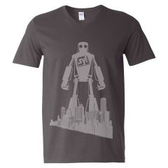 Gildan SoftStyle® Printed V-Neck T-Shirt - 33434_f_fl