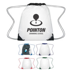Clear EVA Drawstring Backpack - 33602_group