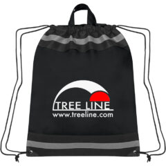 Large Non-Woven Reflective Sports Pack - 3371_BLK_Colorbrite