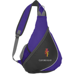 Sling Backpack - 3417_PURBLK_Colorbrite