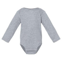 Rabbit Skins Infant Long Sleeve Baby Rib Bodysuit - 34373_f_fm