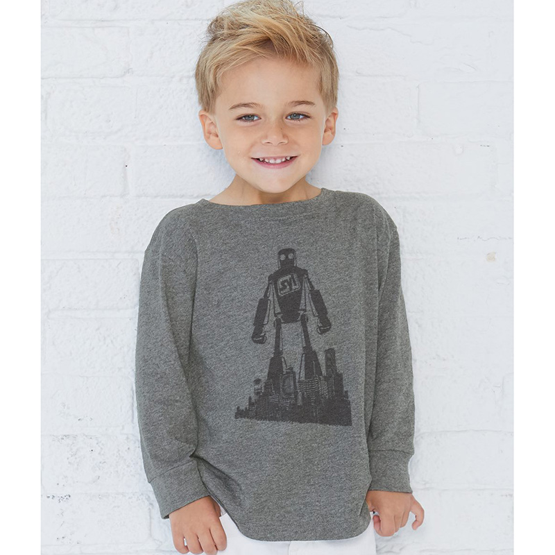 Rabbit Skins Toddler Long Sleeve Fine Jersey Tee - 3484_fl