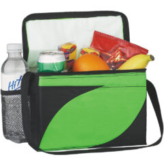 Access Cooler Bag – 6 can - 3506_BLKLIM_Propped_Blank