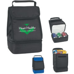 Dual Compartment Lunch Bag - 3517_group