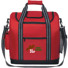 Flip Flap Cooler Bag – 28 cans - 3521_RED_Colorbrite