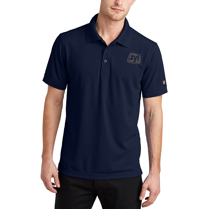 OGIO® Caliber 2.0 Polo - 3540-Navy-1-OG101NavyModelFront4-1200W