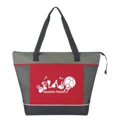 Mega Shopping Cooler Tote – 30 cans - 3558_REDGRA_Silkscreen