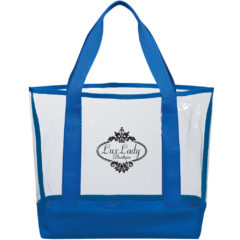 Clear Casual Tote Bag - 3604_CLRROY_Silkscreen