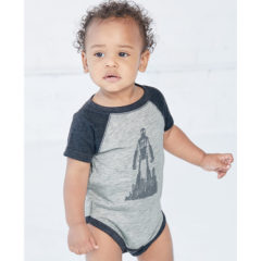 Rabbit Skins Infant Baseball Fine Jersey Bodysuit - 3874_fl