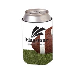 Designer Kan-Tastic Can Cooler - 38_WHT_4CP_Football_2