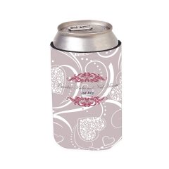 Designer Kan-Tastic Can Cooler - 38_WHT_4CP_Hearts