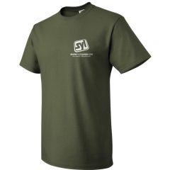 Fruit of the Loom Heavy Cotton T-shirts - Military Green
