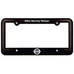 License Plate Frame – 4 Holes - 40004-black_2