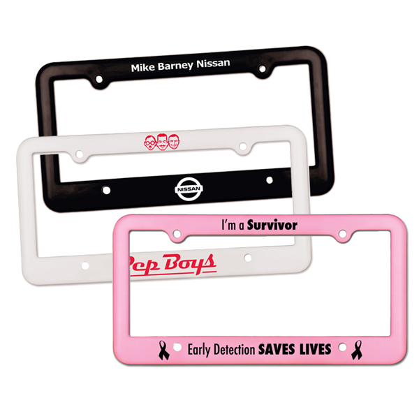 4 Holes License Plate Frame