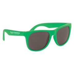 Rubberized Sunglasses - 4000_GRNGRN_Silkscreen