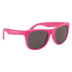 Rubberized Sunglasses - 4000_PNKPNK_Silkscreen
