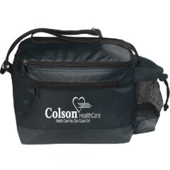 Six Pack Cooler Bag - 4006_BLK_Silkscreen