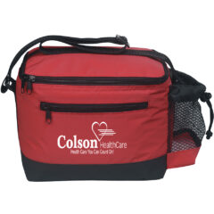 Six Pack Cooler Bag - 4006_RED_Silkscreen