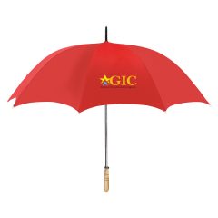 Golf Umbrella – 60″ Arc - 4021_RED_Colorbrite