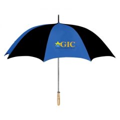 Golf Umbrella – 60″ Arc - 4021_ROYBLK_Colorbrite