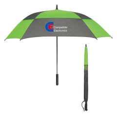 Square Umbrella – 60″ Arc - 4034_GRAGRN_Colorbrite
