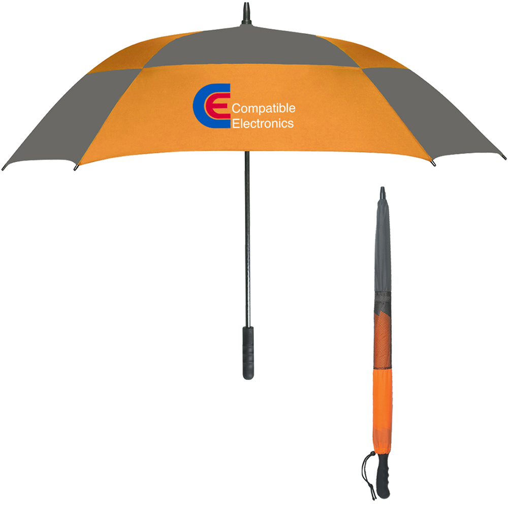 Square Umbrella – 60″ Arc - 4034_ORNGRA_Colorbrite
