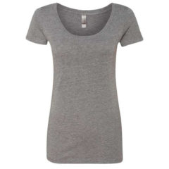 Next Level Women’s Tri-Blend Short Sleeve Scoop Neck T-Shirt - 41219_f_fm