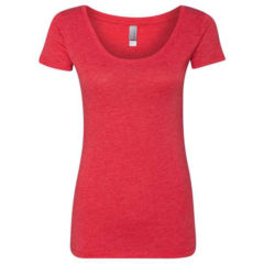 Next Level Women’s Tri-Blend Short Sleeve Scoop Neck T-Shirt - 41222_f_fm