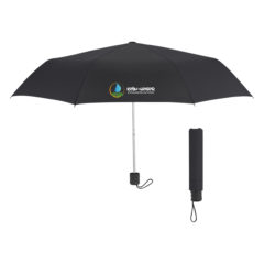 Budget Telescopic Umbrella – 42″ Arc - 4130_BLK_Colorbrite