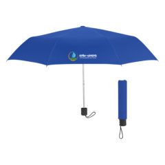 Budget Telescopic Umbrella – 42″ Arc - 4130_ROY_Colorbrite