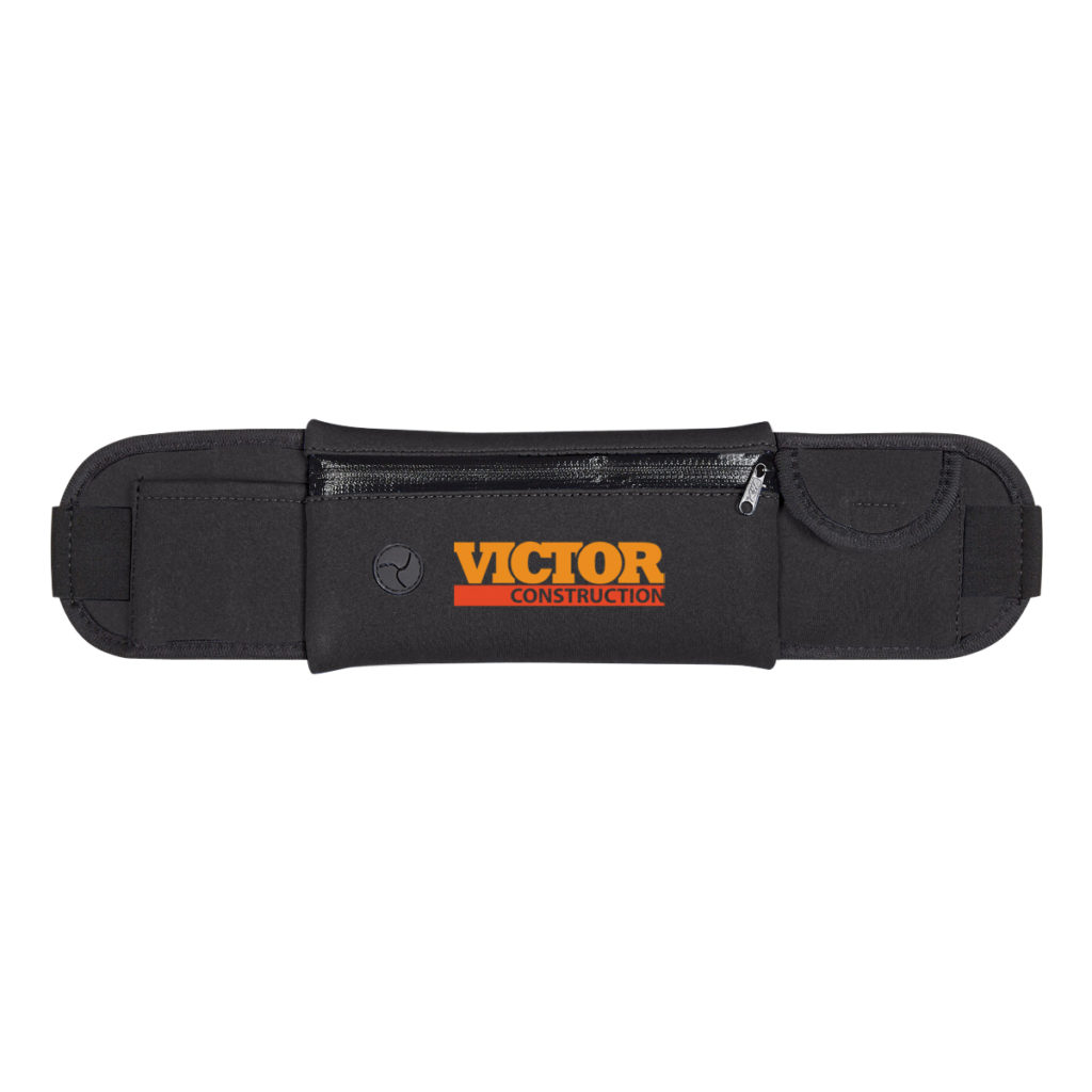 Neoprene Running Belt Fanny Pack - 4205_BLK_Colorbrite