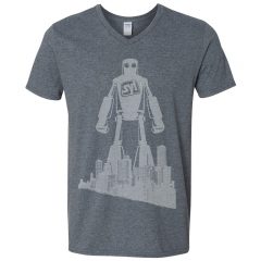 Gildan SoftStyle® Printed V-Neck T-Shirt - 42463_f_fl