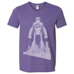 Gildan SoftStyle® Printed V-Neck T-Shirt - 42465_f_fl
